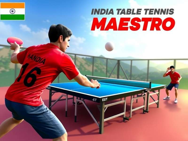India Table Tennis Maestro Game Cover